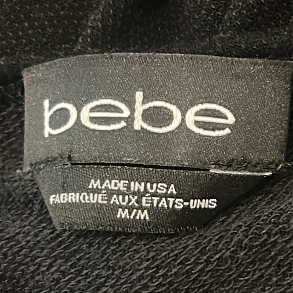 Bebe Black Tank Maxi Slit Dress Rainbow Rhinestone Logo Bodycon Y2K 90’s Size M - Picture 5 of 16